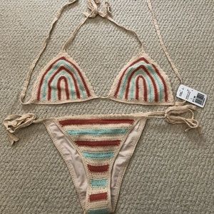 Forever 21 crochet bikini